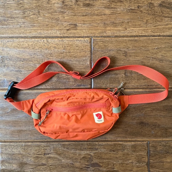 Fjallraven Handbags - Fjallraven High Coast Hip Pack Travel Hiking Fanny Pack Sunset Orange